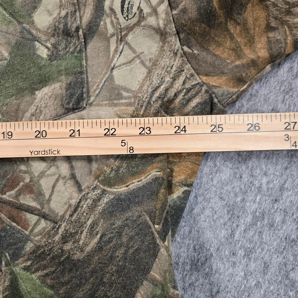 Whitewater‎ Outdoors Shirt Mens 2XL Camo Long Sleeve Realtree Hunting Tee Top